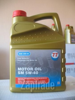   77lubricants Motor oil SM  SAE 5w-40 