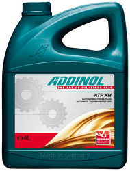 Купить трансмиссионные масла и жидкости ГУР: Addinol ATF XN 4L АКПП и ГУР, Синтетическое | Артикул 4014766250988 с доставкой