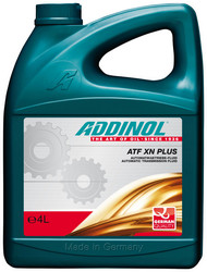 Купить трансмиссионные масла и жидкости ГУР: Addinol ATF XN Plus 4L АКПП и ГУР, Синтетическое | Артикул 4014766250940 с доставкой